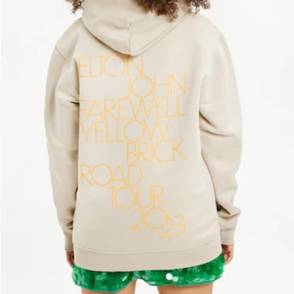 Elton John Farewell Yellow Brick Road Tour Merch Hoodie - Picture 11 of 13